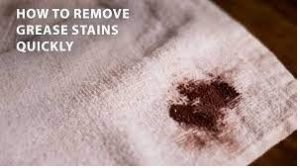 how to treat grease stains