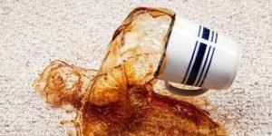 how to clean tea and coffee stains from carpet
