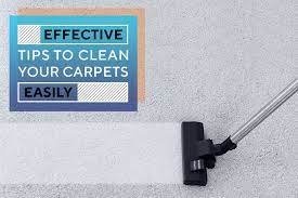 Effective Tips to Clean Your Carpets Easily