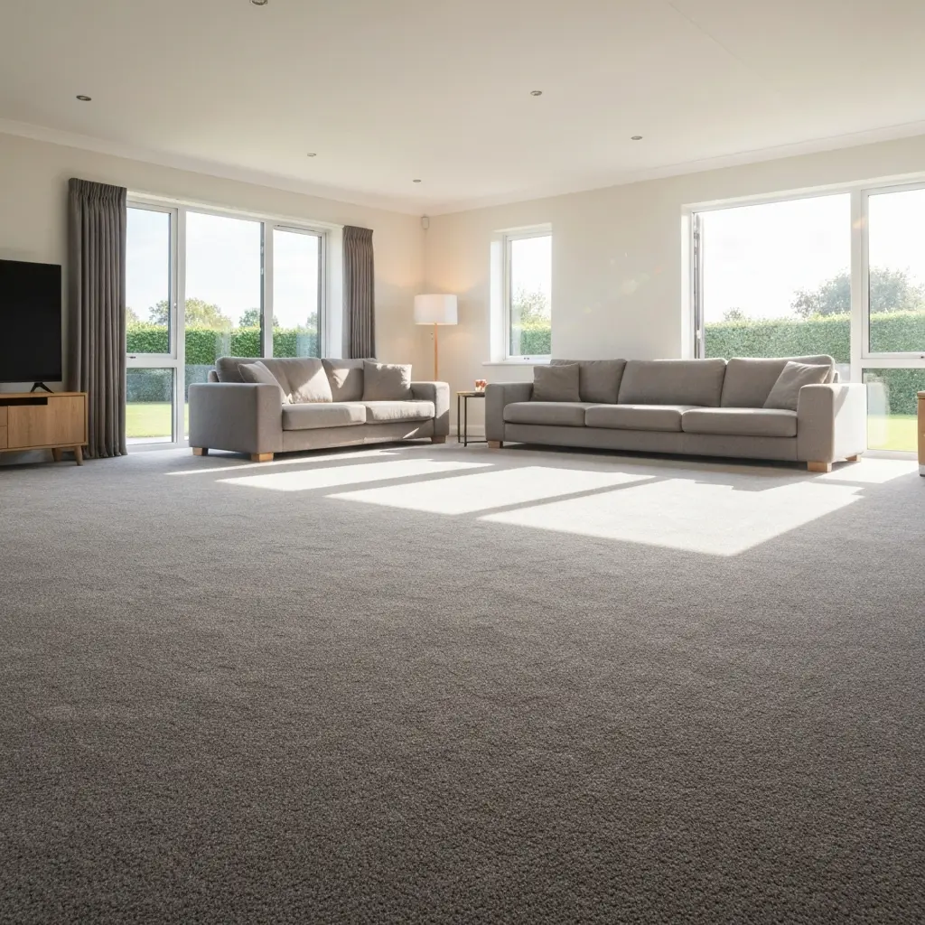Cleaned carpet in modern Maidstone home