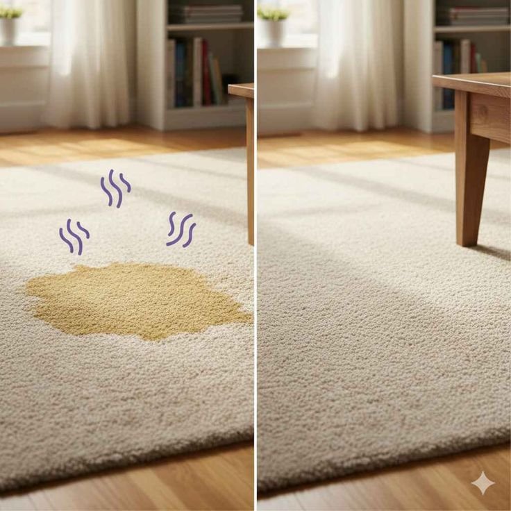 pet urine after carpet
