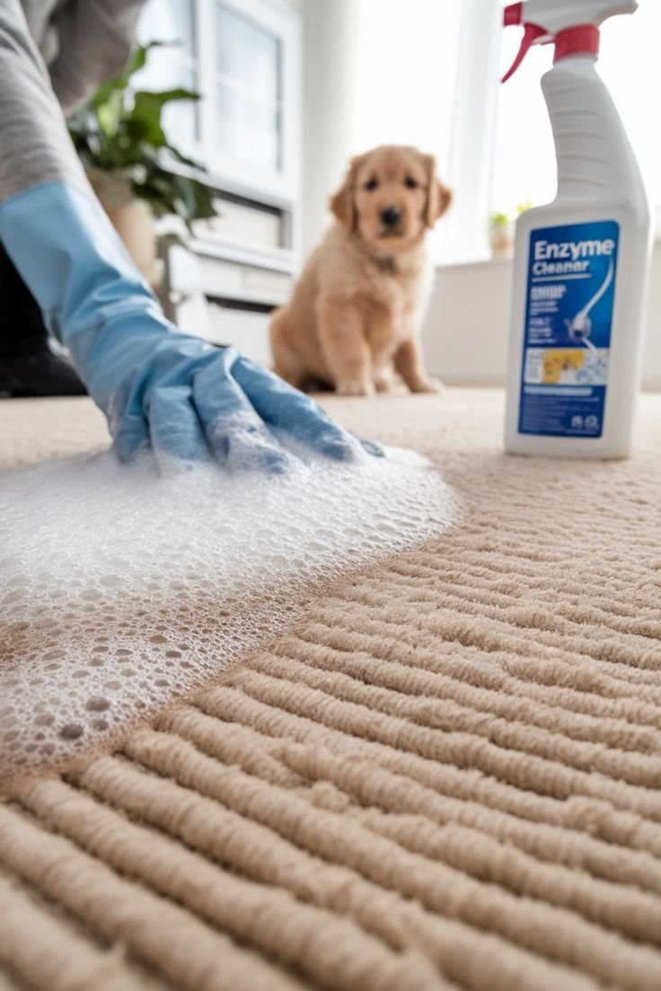 pet urine before carpet 2 1
